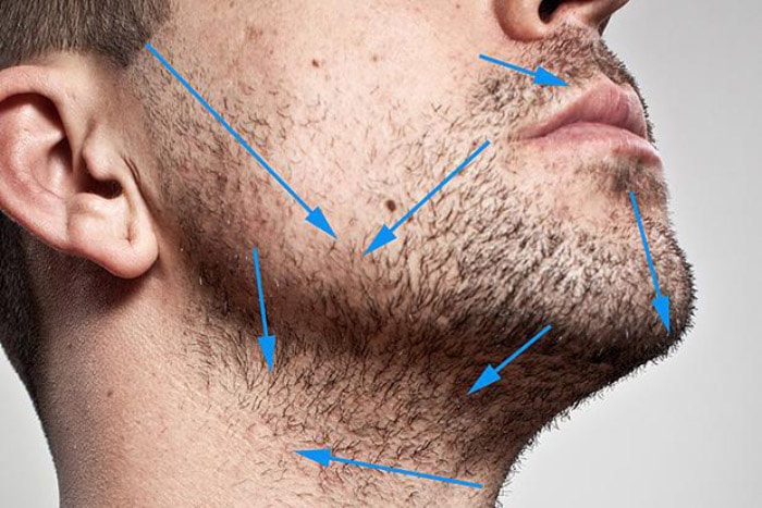 Как брить лицо чтобы росла щетина на лице